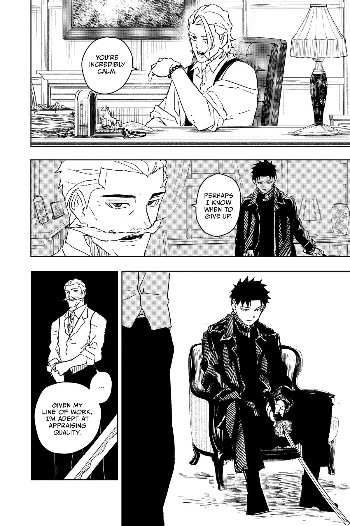 Kagurabachi Manga Chapter 22 page 18 - Deadlock