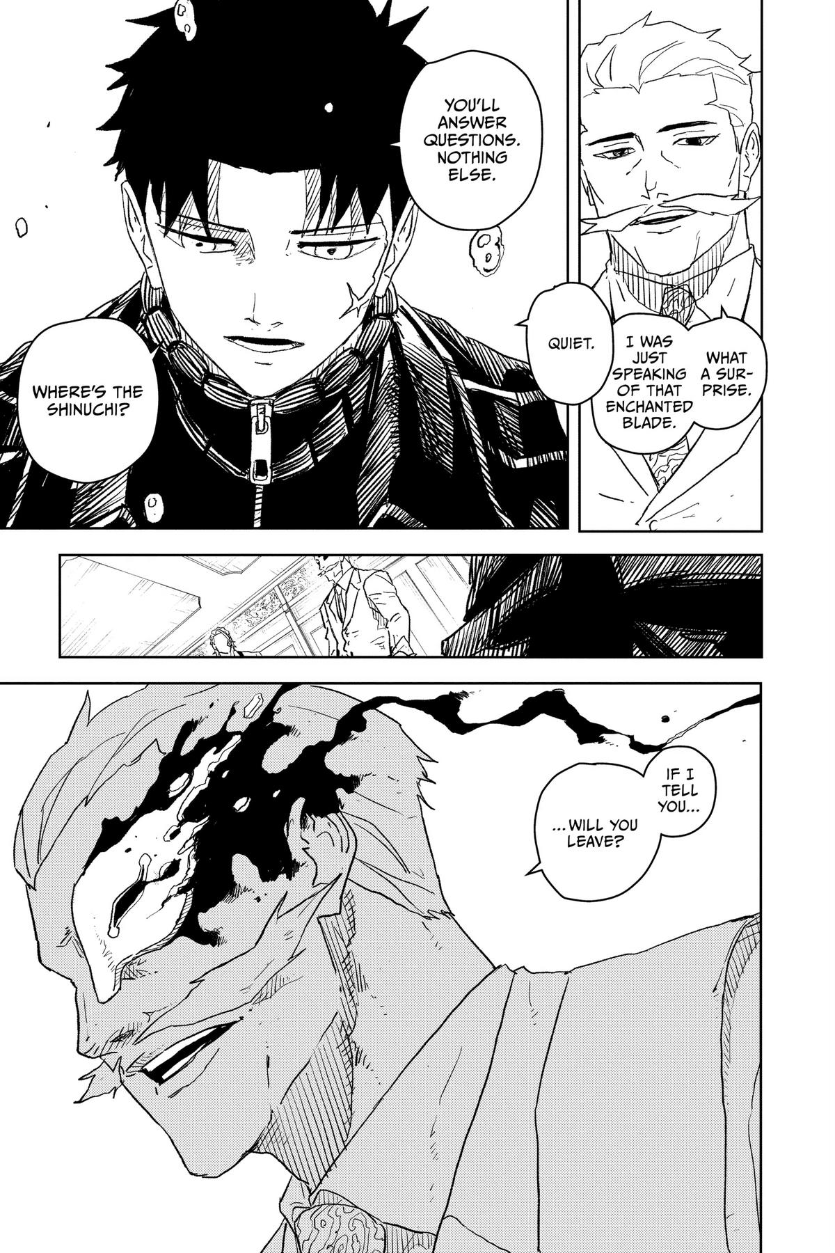 Kagurabachi Manga Chapter 22 page 19 - Deadlock