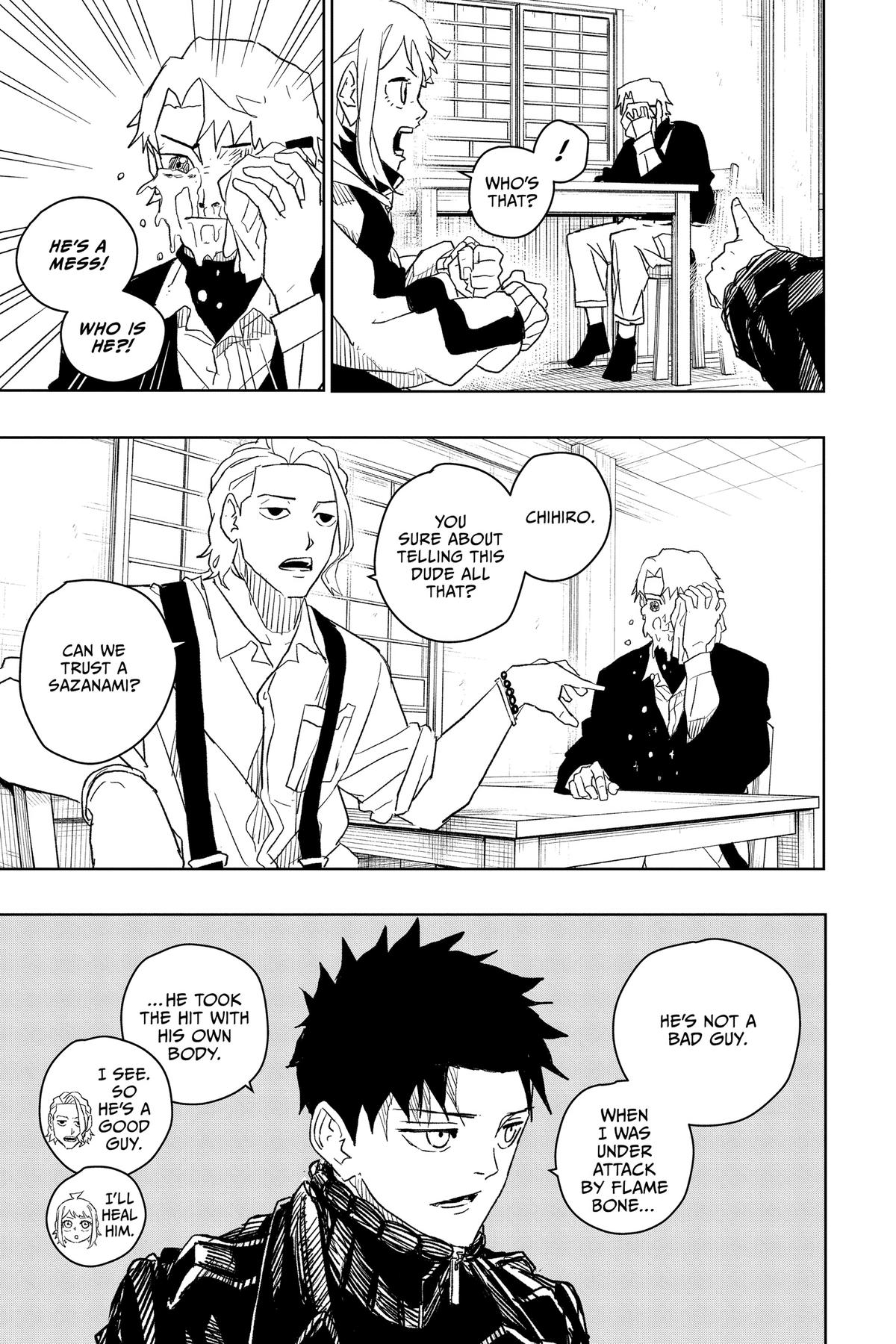 Kagurabachi Manga Chapter 22 page 3 - Deadlock