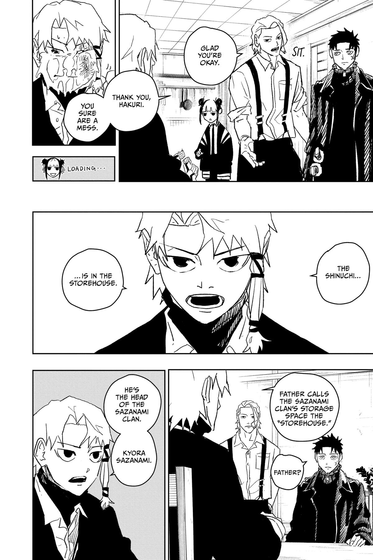 Kagurabachi Manga Chapter 22 page 4 - Deadlock