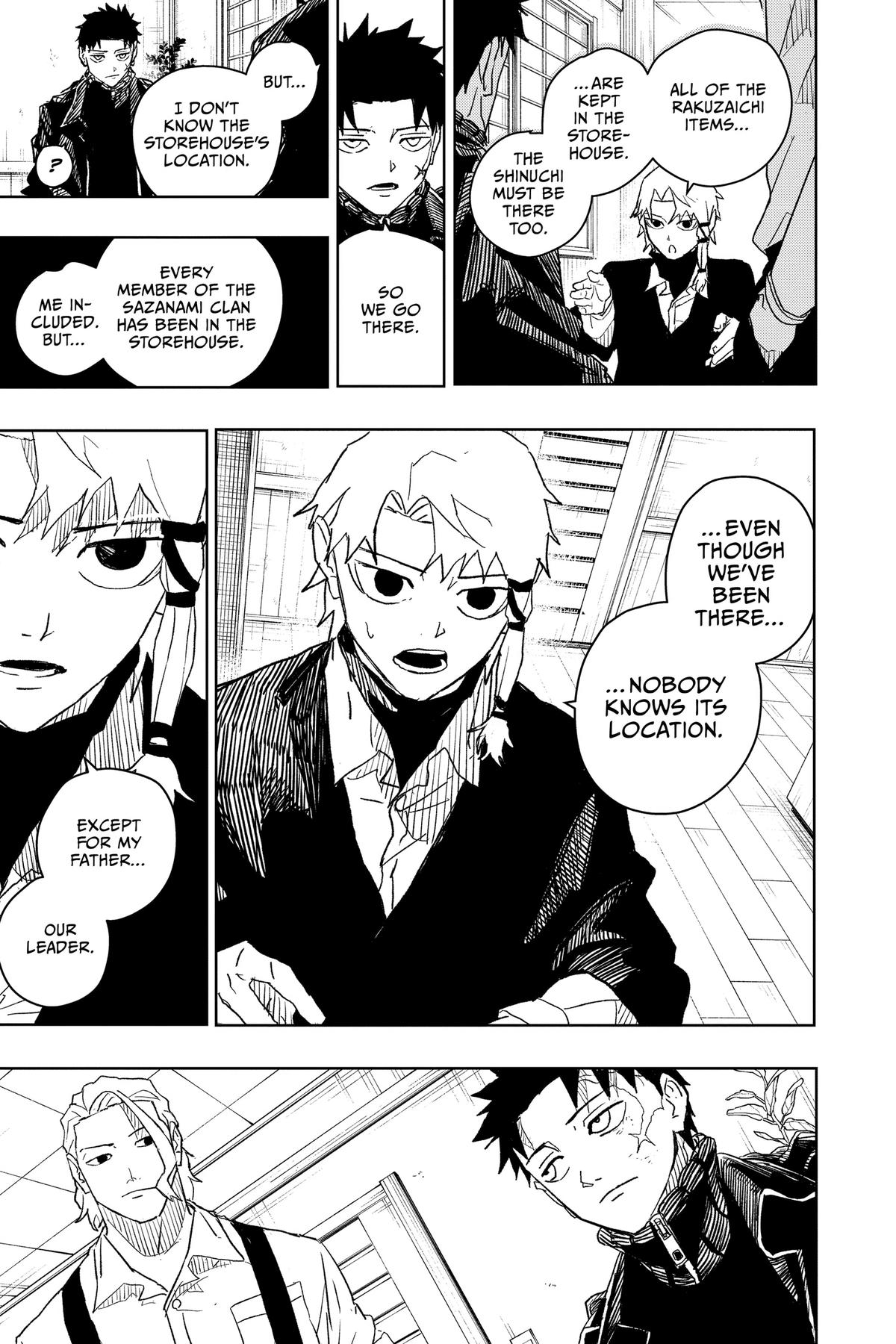 Kagurabachi Manga Chapter 22 page 5 - Deadlock