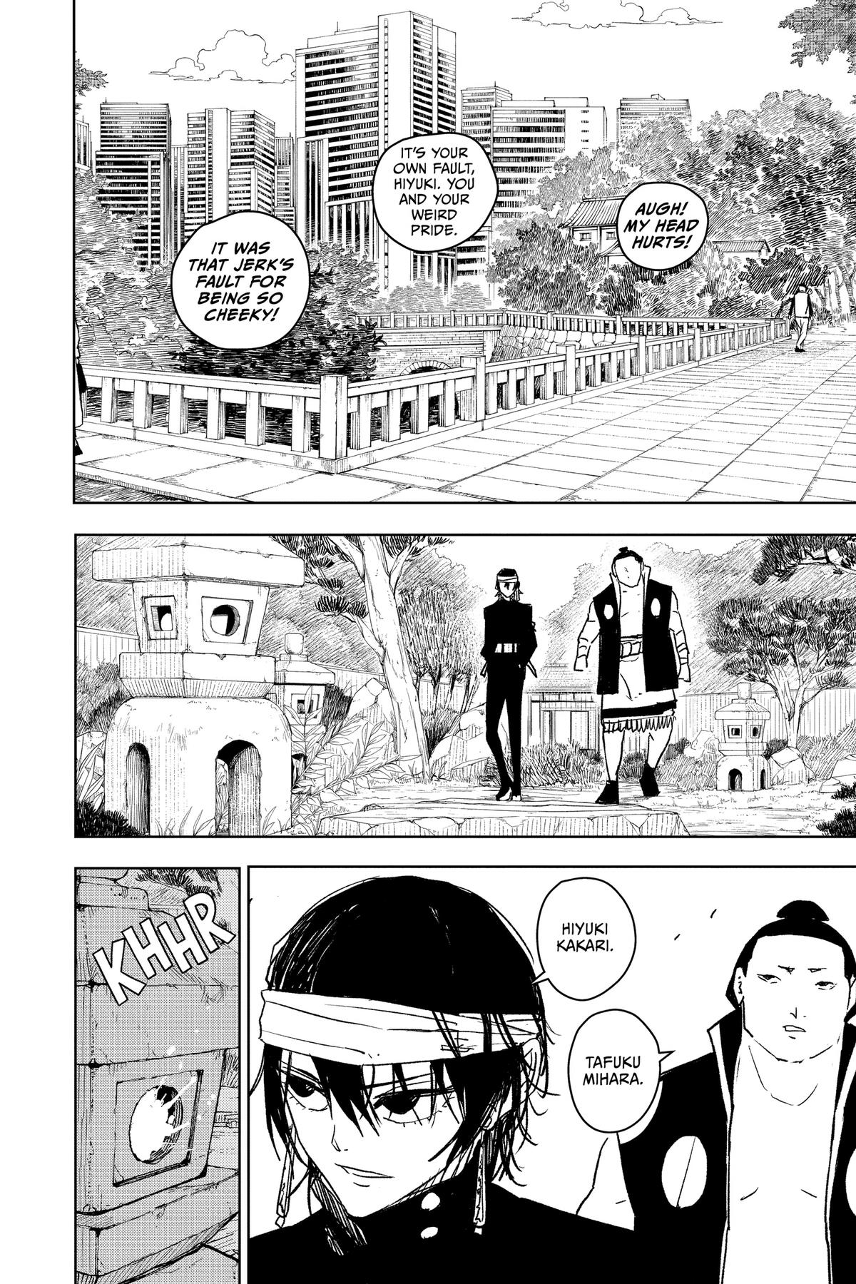 Kagurabachi Manga Chapter 22 page 6 - Deadlock