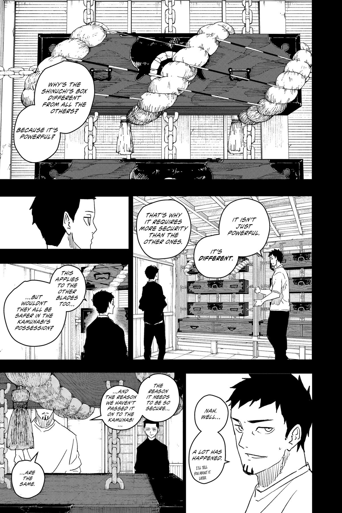 Kagurabachi Manga Chapter 24 page 5 - Hunters