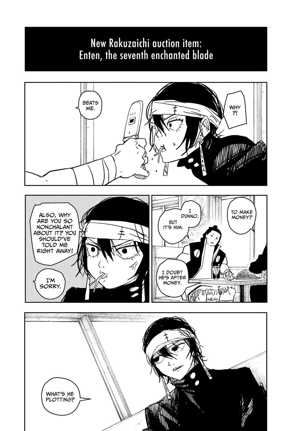 Kagurabachi Manga Chapter 26 page 2 - Confidence