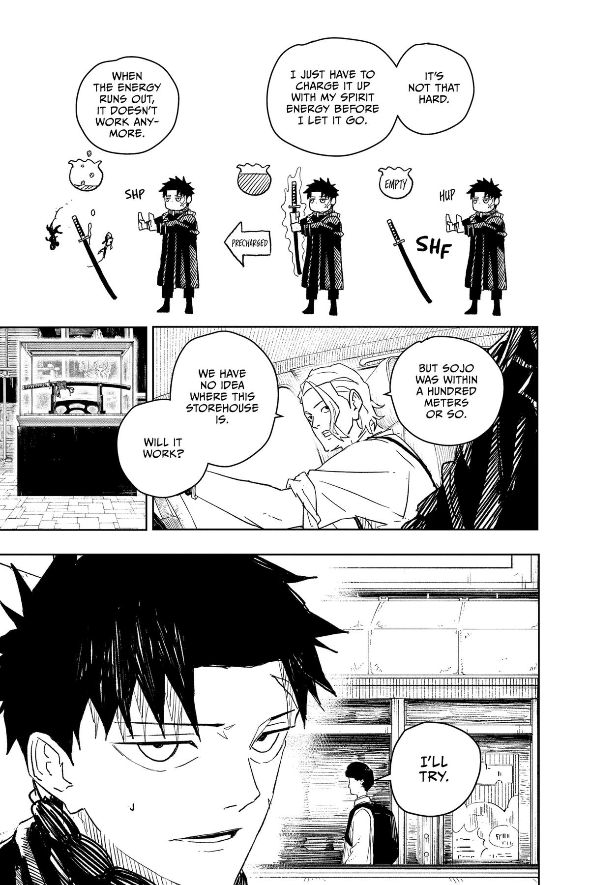 Kagurabachi Manga Chapter 26 page 7 - Confidence