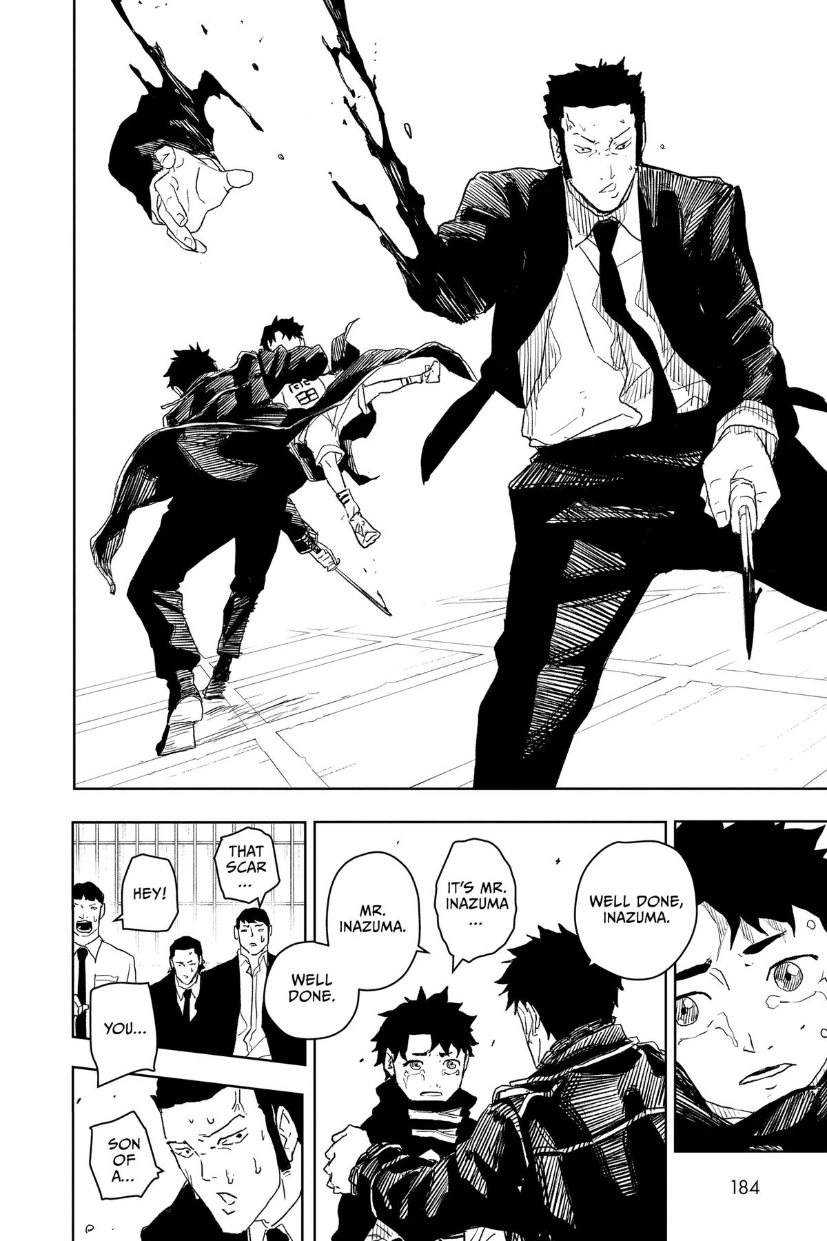 Kagurabachi Manga Chapter 27 page 14 - Mr. Inazuma