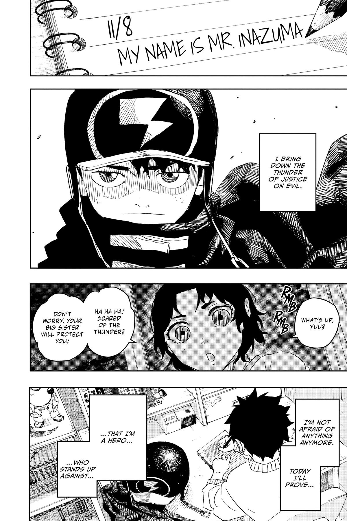 Kagurabachi Manga Chapter 27 page 6 - Mr. Inazuma