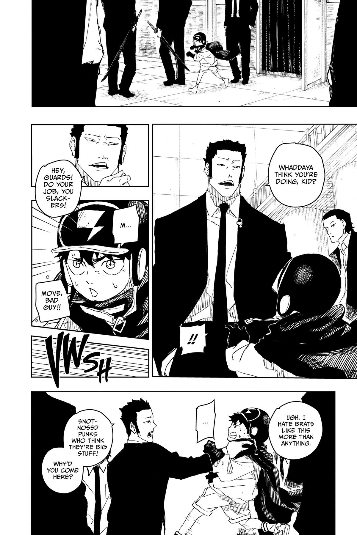 Kagurabachi Manga Chapter 27 page 8 - Mr. Inazuma