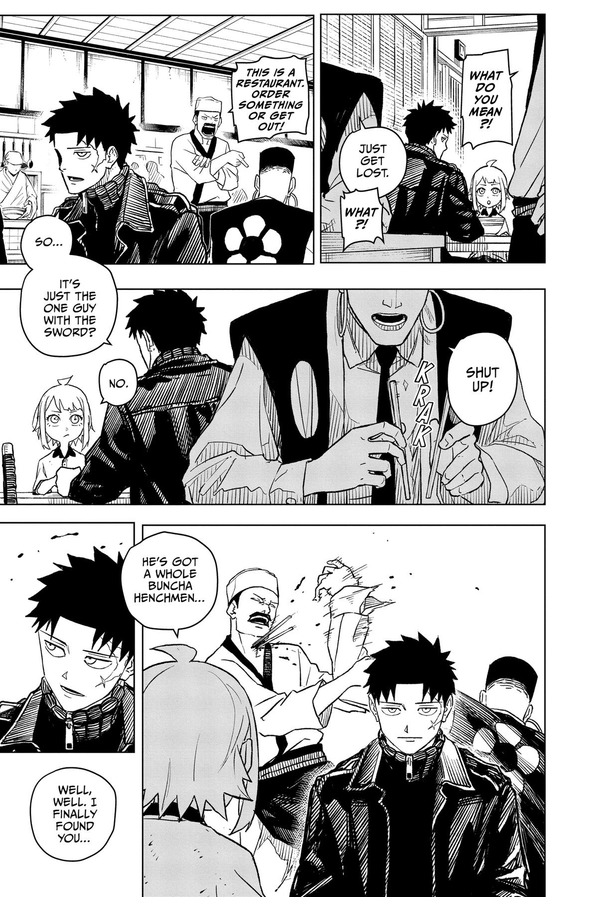 Kagurabachi Manga Chapter 3 page 19 - Witness