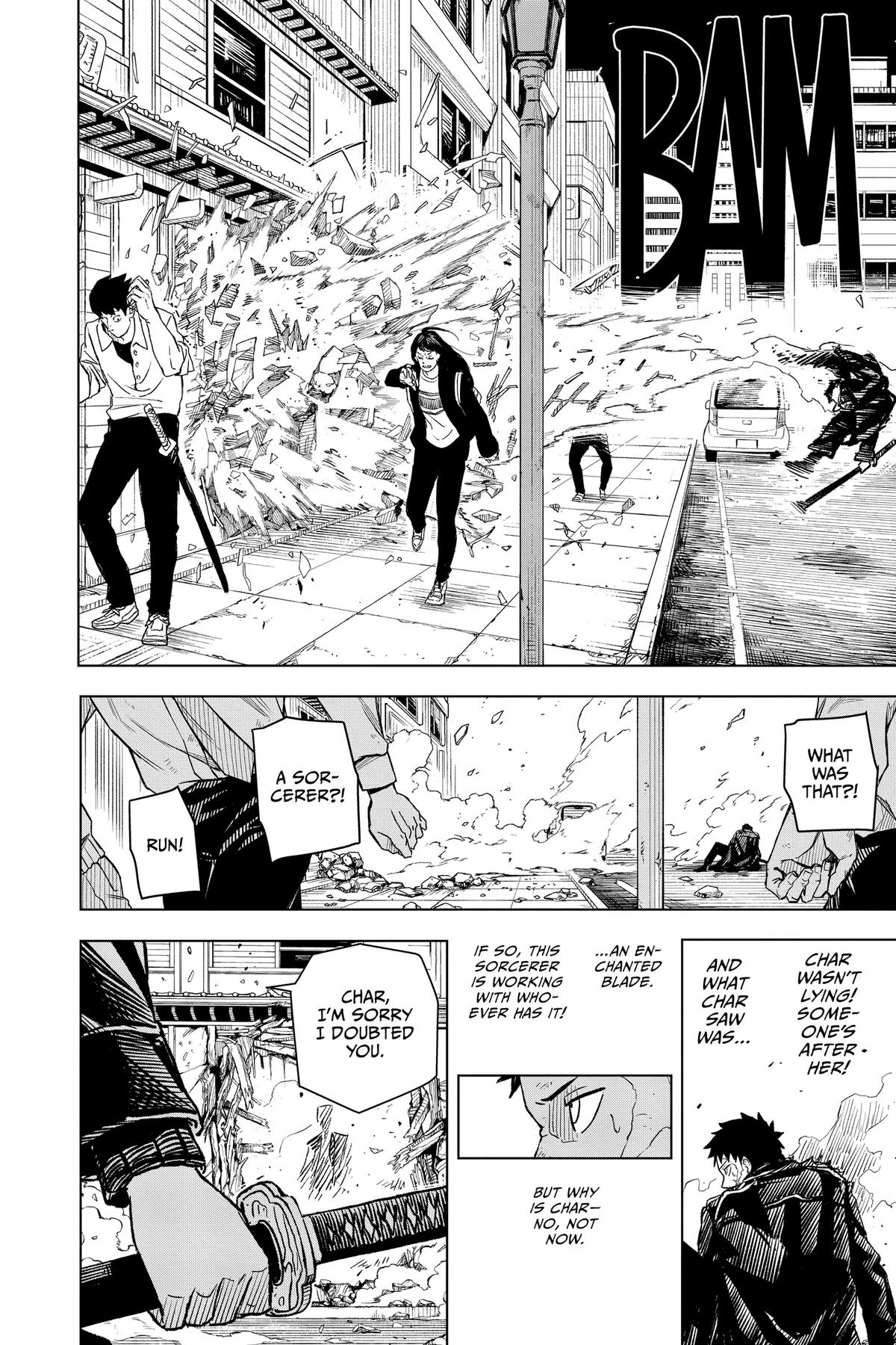 Kagurabachi Manga Chapter 3 page 22 - Witness