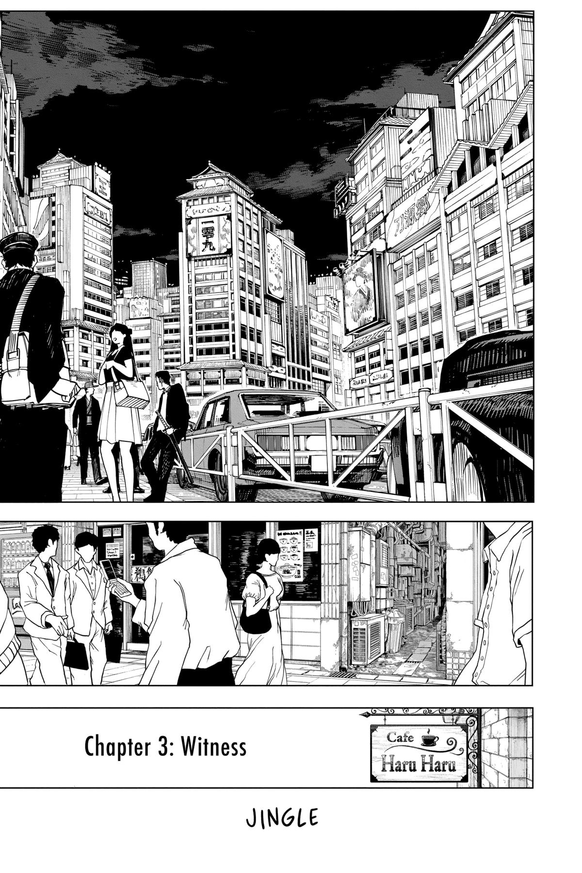 Kagurabachi Manga Chapter 3 page 5 - Witness