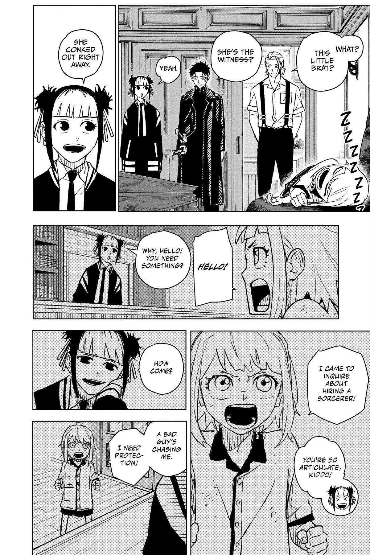 Kagurabachi Manga Chapter 3 page 8 - Witness