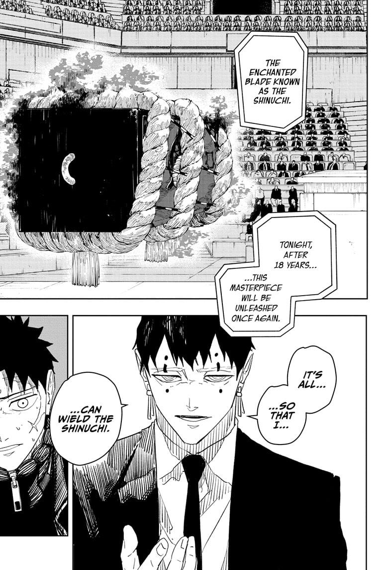 Kagurabachi Manga Chapter 31 page 13 - Greeting