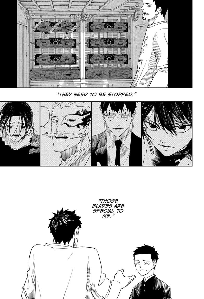 Kagurabachi Manga Chapter 31 page 19 - Greeting