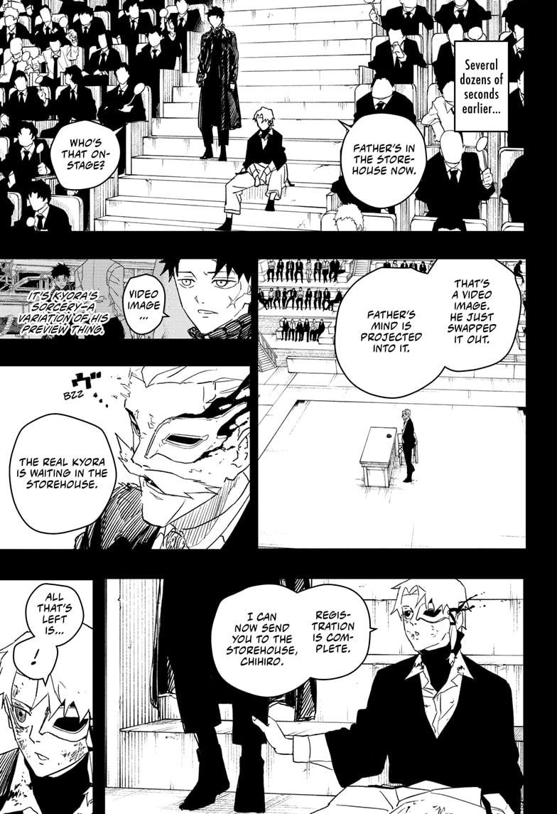 Kagurabachi Manga Chapter 38 page 3 - Race