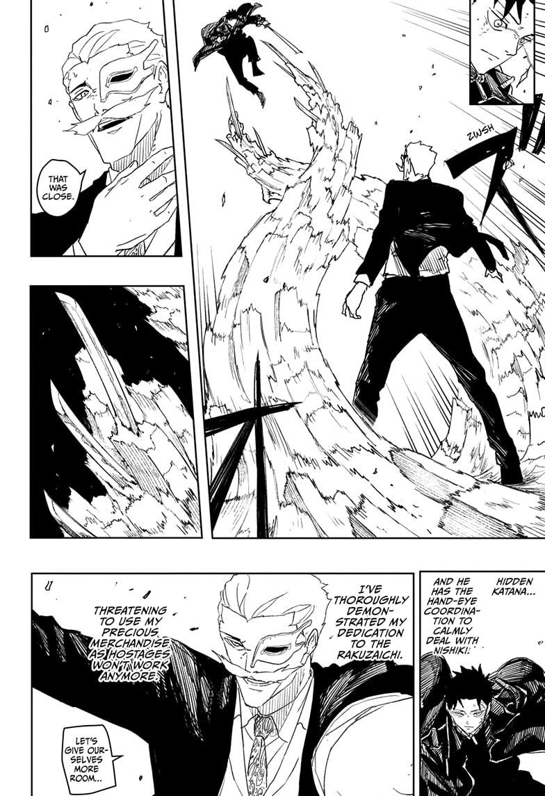 Kagurabachi Manga Chapter 38 page 8 - Race