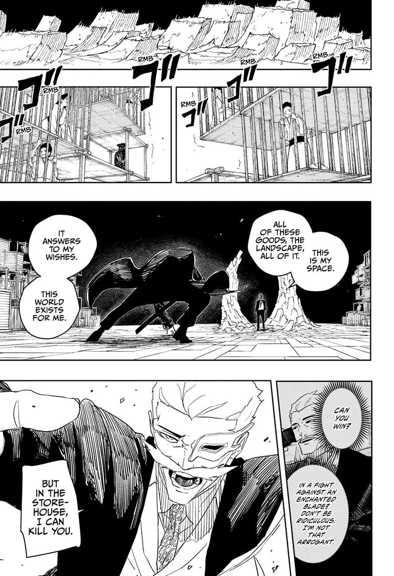 Kagurabachi Manga Chapter 38 page 9 - Race