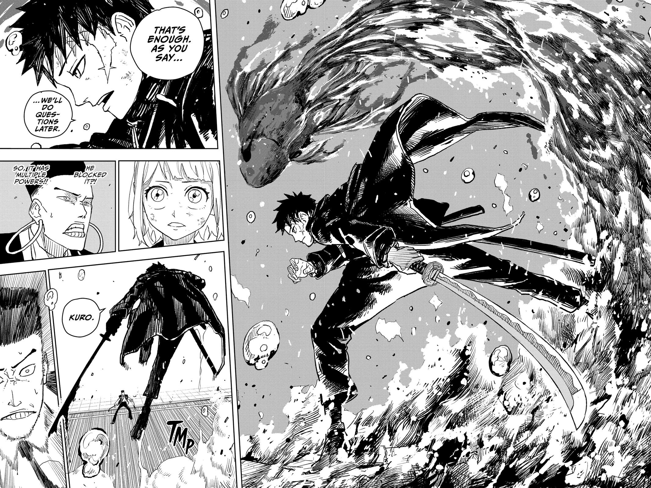 Kagurabachi Manga Chapter 4 page 12 - Sorcery and the Enchanted Blade