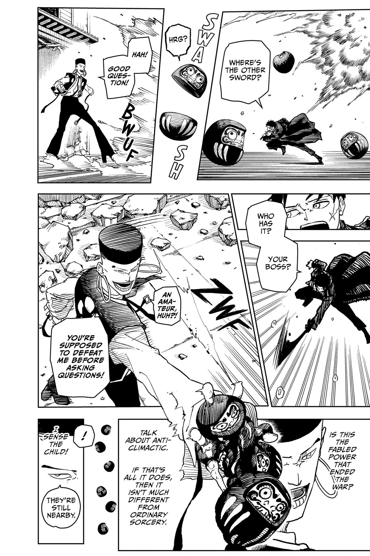 Kagurabachi Manga Chapter 4 page 8 - Sorcery and the Enchanted Blade