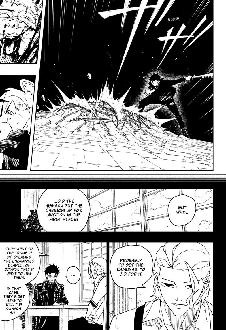 Kagurabachi Manga Chapter 40 page 3 - The Tip