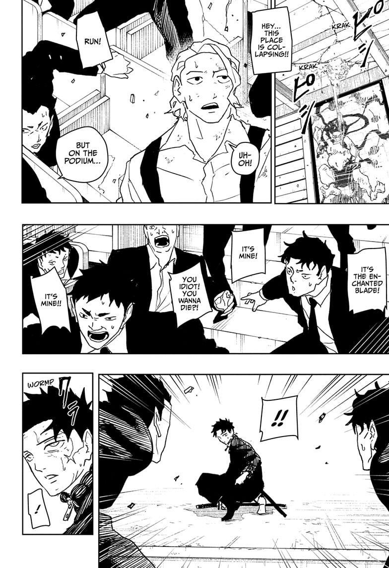 Kagurabachi Manga Chapter 44 page 4 - The Curtain Falls