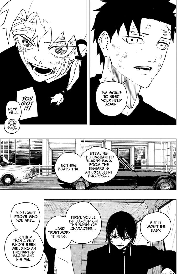 Kagurabachi Manga Chapter 45 page 17 - What Comes Next