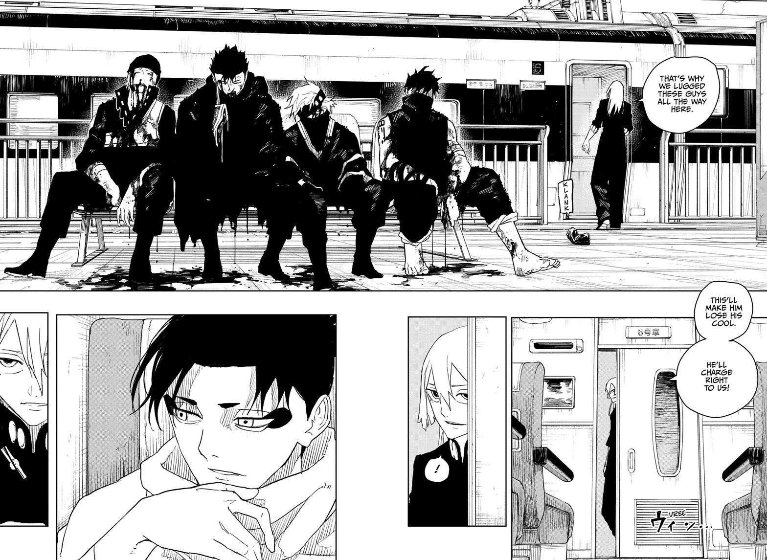 Kagurabachi Manga Chapter 48 page 17 - The Kokugoku Steam Squad