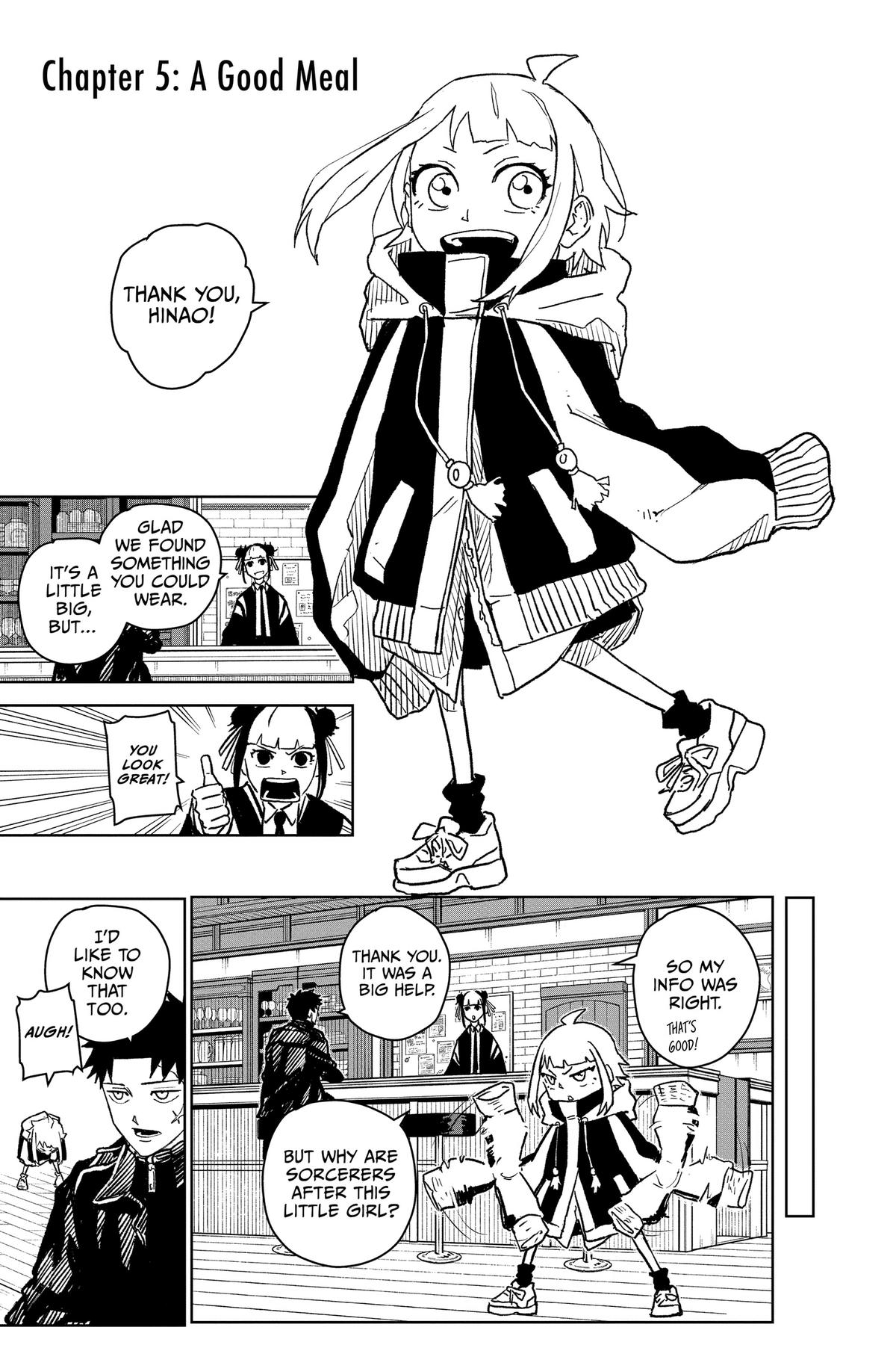 Kagurabachi Manga Chapter 5 page 1 - A Good Meal