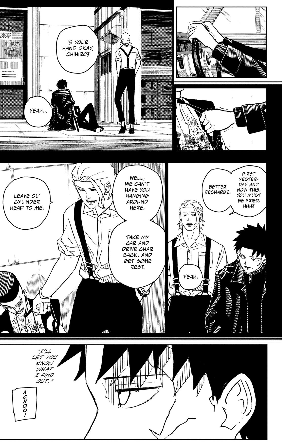 Kagurabachi Manga Chapter 5 page 3 - A Good Meal