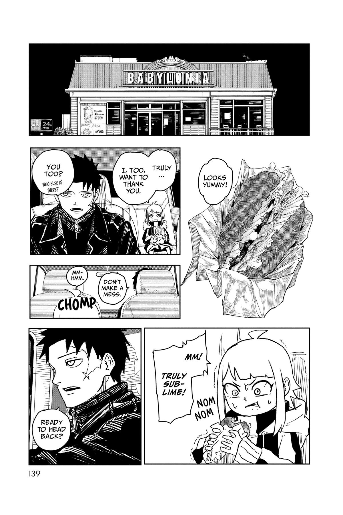 Kagurabachi Manga Chapter 5 page 9 - A Good Meal