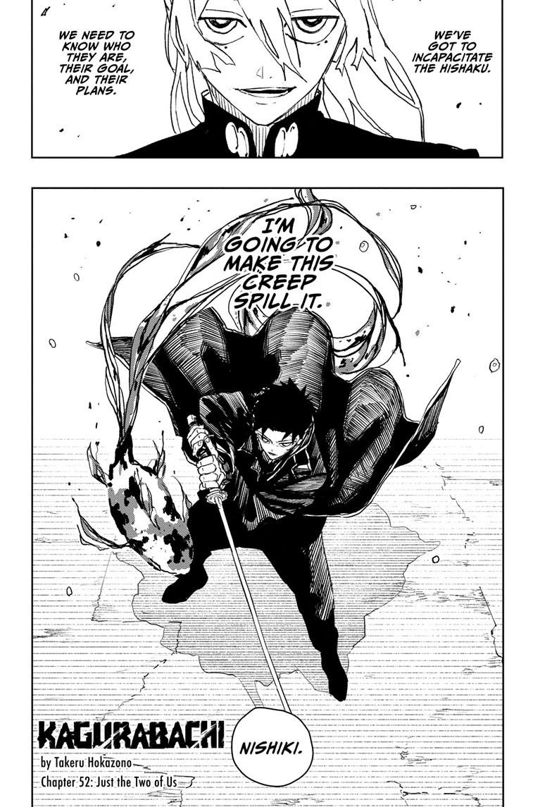 Kagurabachi Manga Chapter 52 page 2 - Just the Two of Us