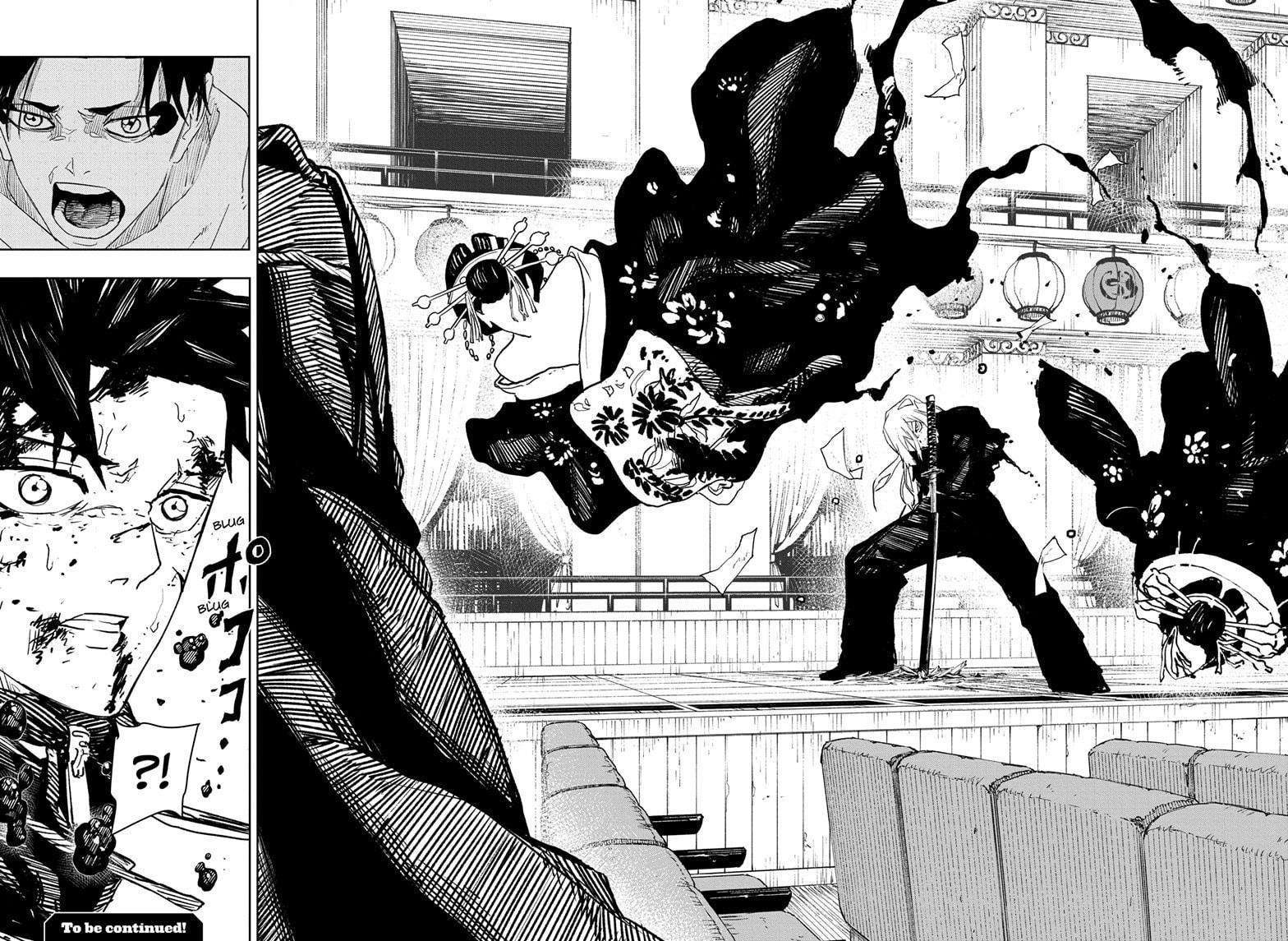 Kagurabachi Manga Chapter 57 page 18 - Collapse