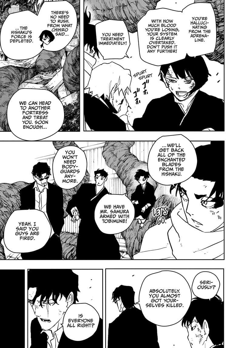 Kagurabachi Manga Chapter 57 page 5 - Collapse