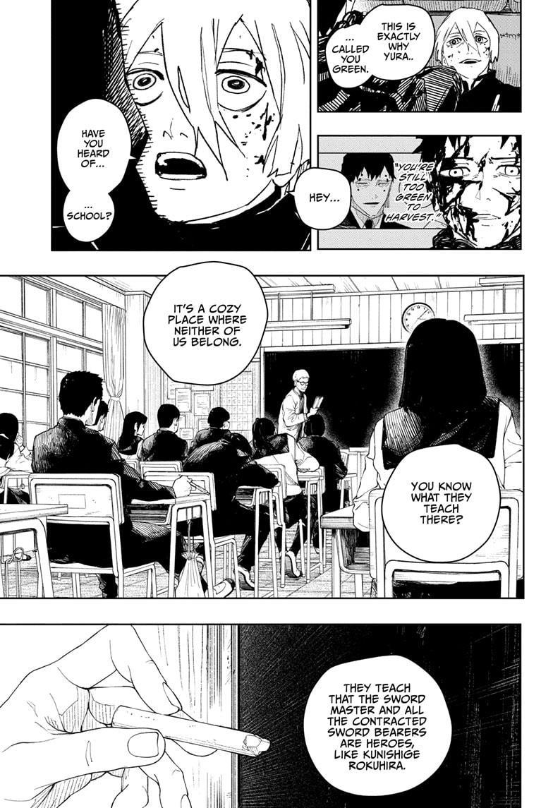 Kagurabachi Manga Chapter 57 page 9 - Collapse