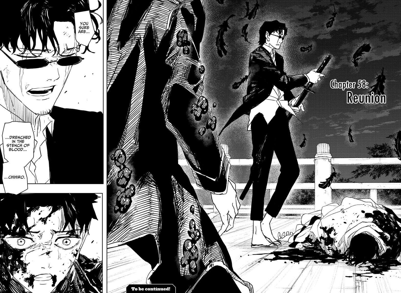 Kagurabachi Manga Chapter 58 page 18 - Reunion