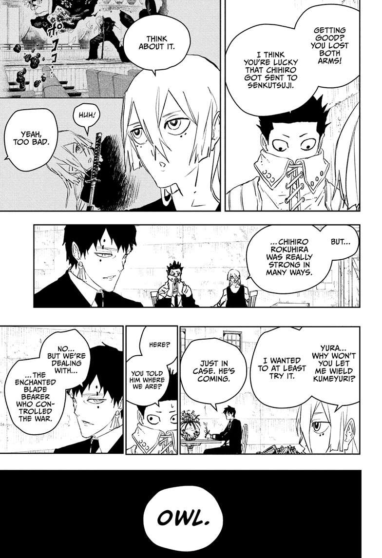 Kagurabachi Manga Chapter 59 page 11 - Blackout