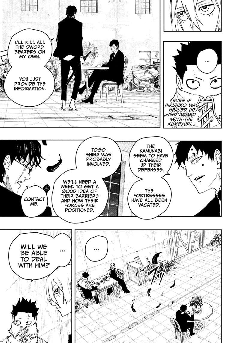 Kagurabachi Manga Chapter 59 page 18 - Blackout