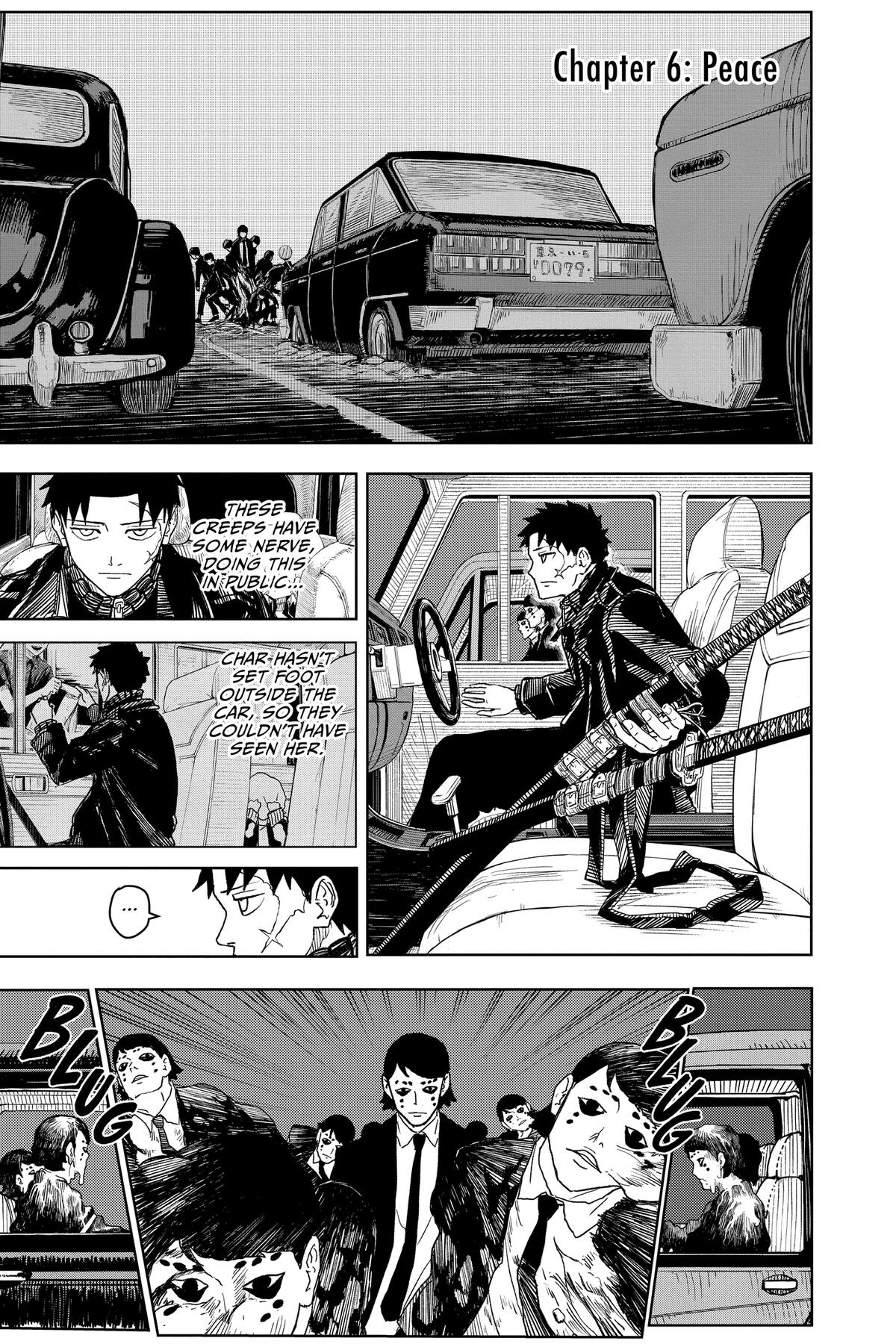 Kagurabachi Manga Chapter 6 page 1 - Peace