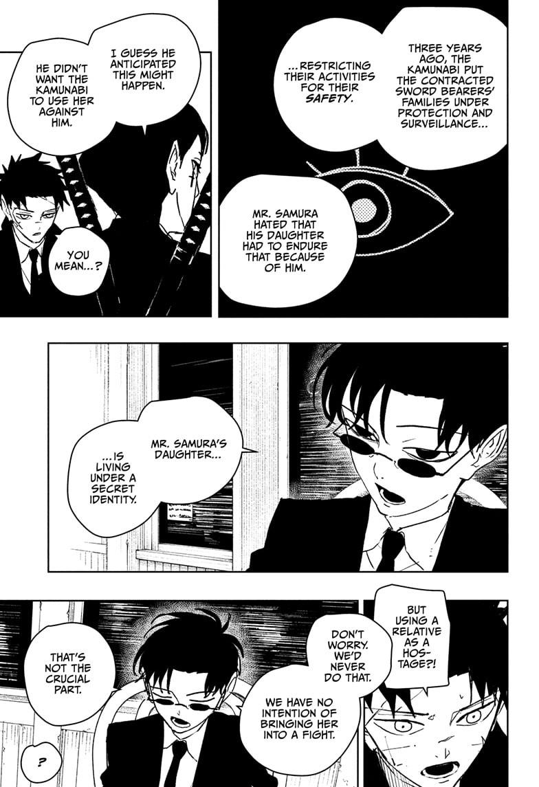 Kagurabachi Manga Chapter 61 page 11 - Night Battle