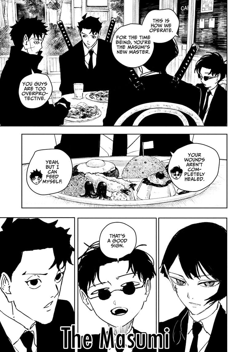 Kagurabachi Manga Chapter 61 page 3 - Night Battle