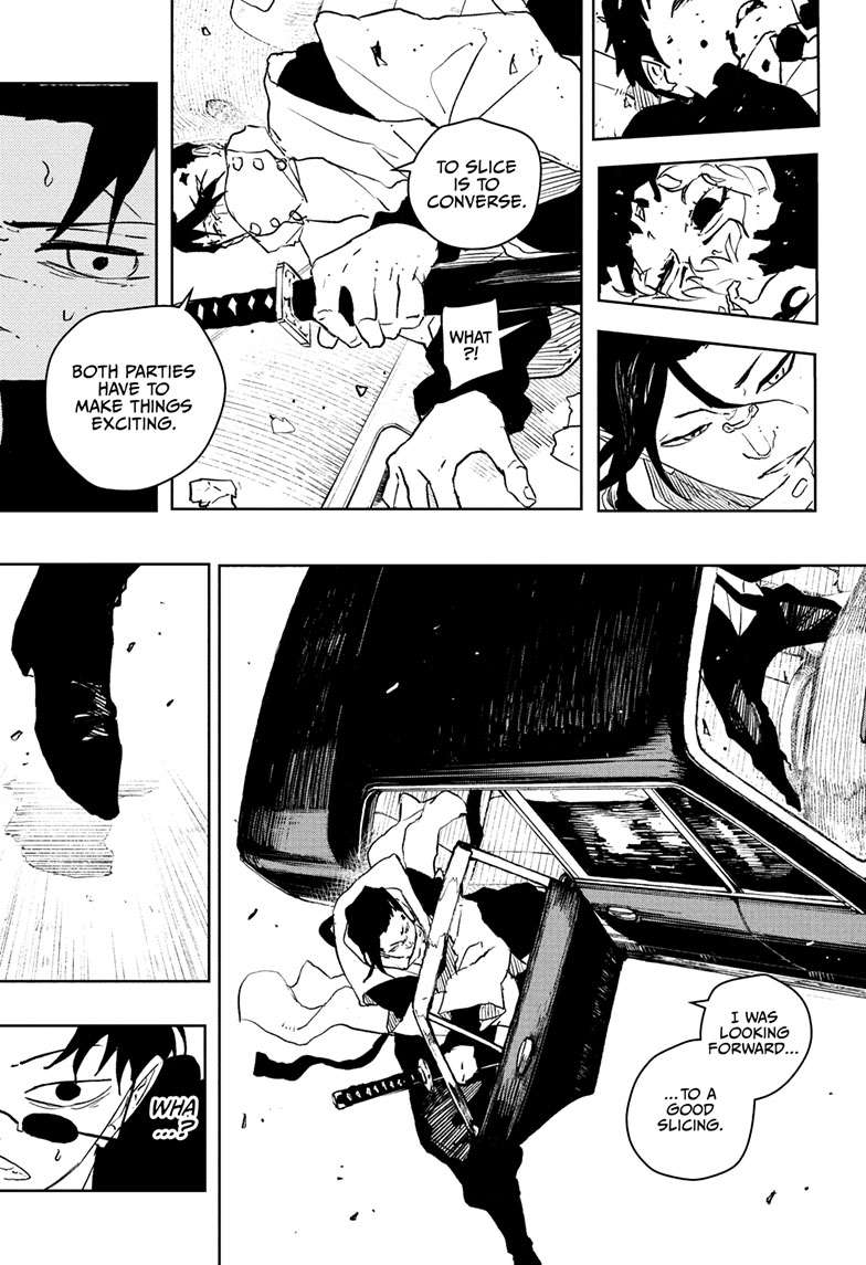 Kagurabachi Manga Chapter 63 page 12 - Car Chase