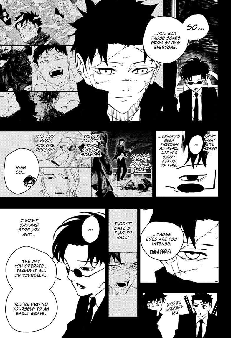 Kagurabachi Manga Chapter 63 page 16 - Car Chase