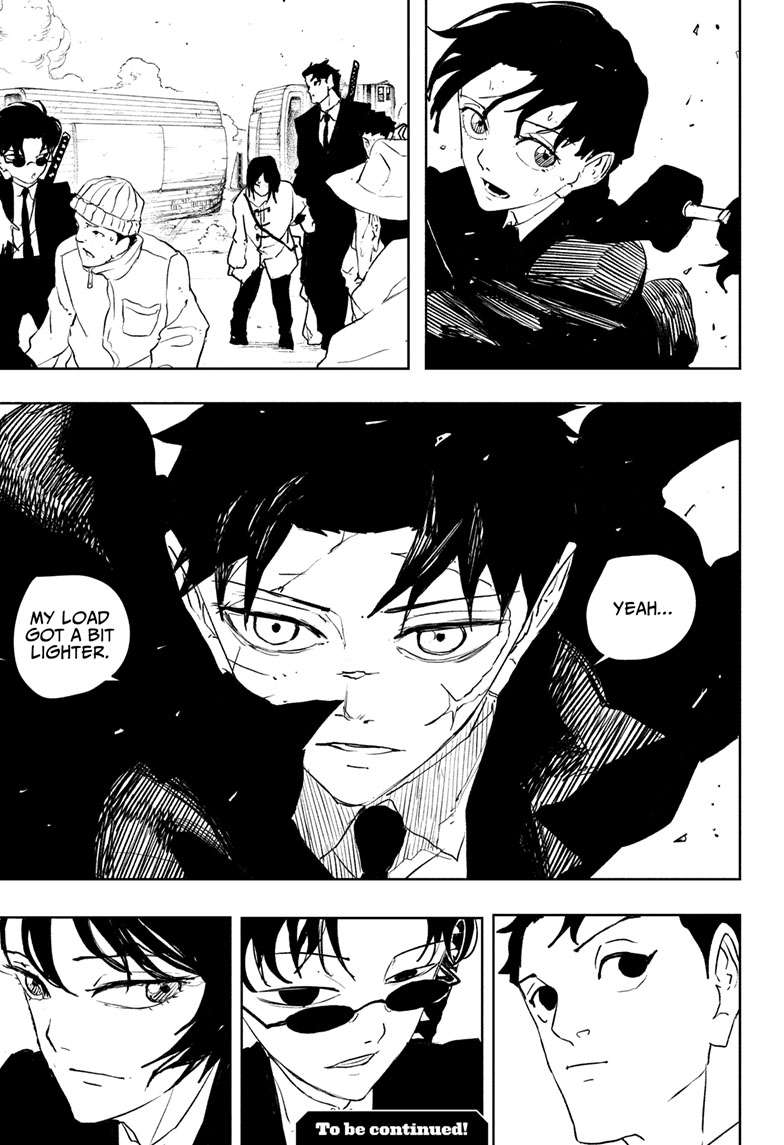 Kagurabachi Manga Chapter 63 page 21 - Car Chase