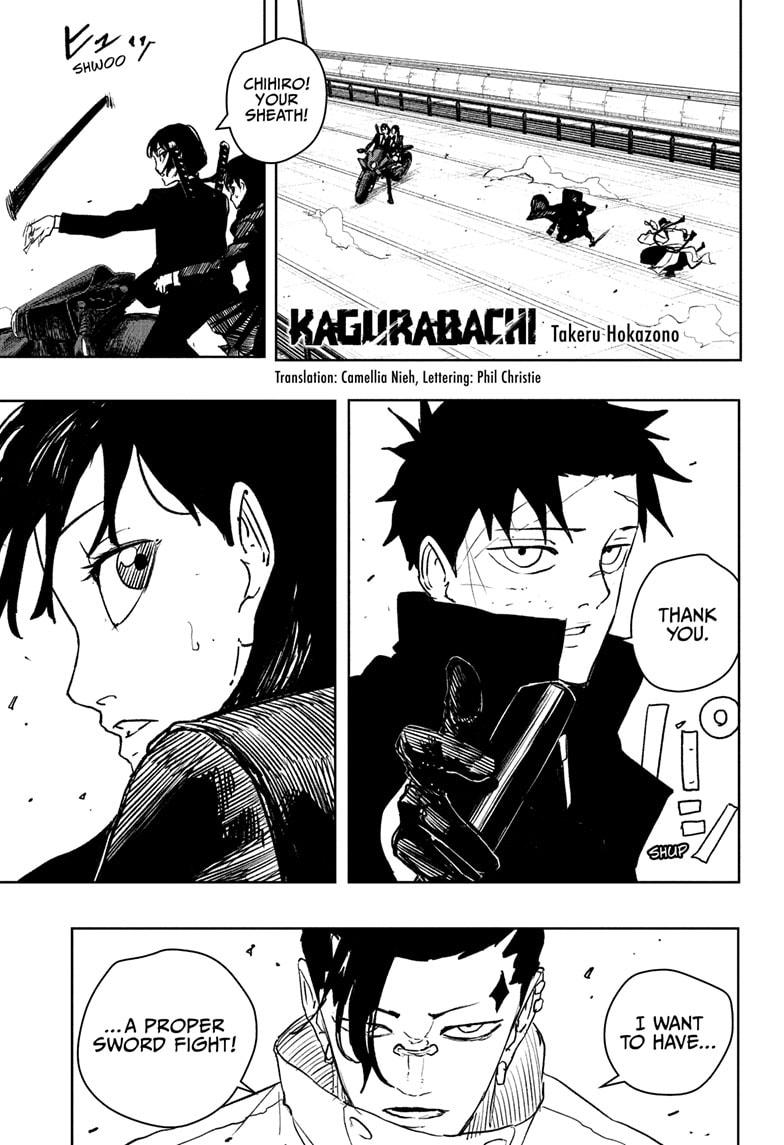 Kagurabachi Manga Chapter 64 page 1 - Become the Samurai
