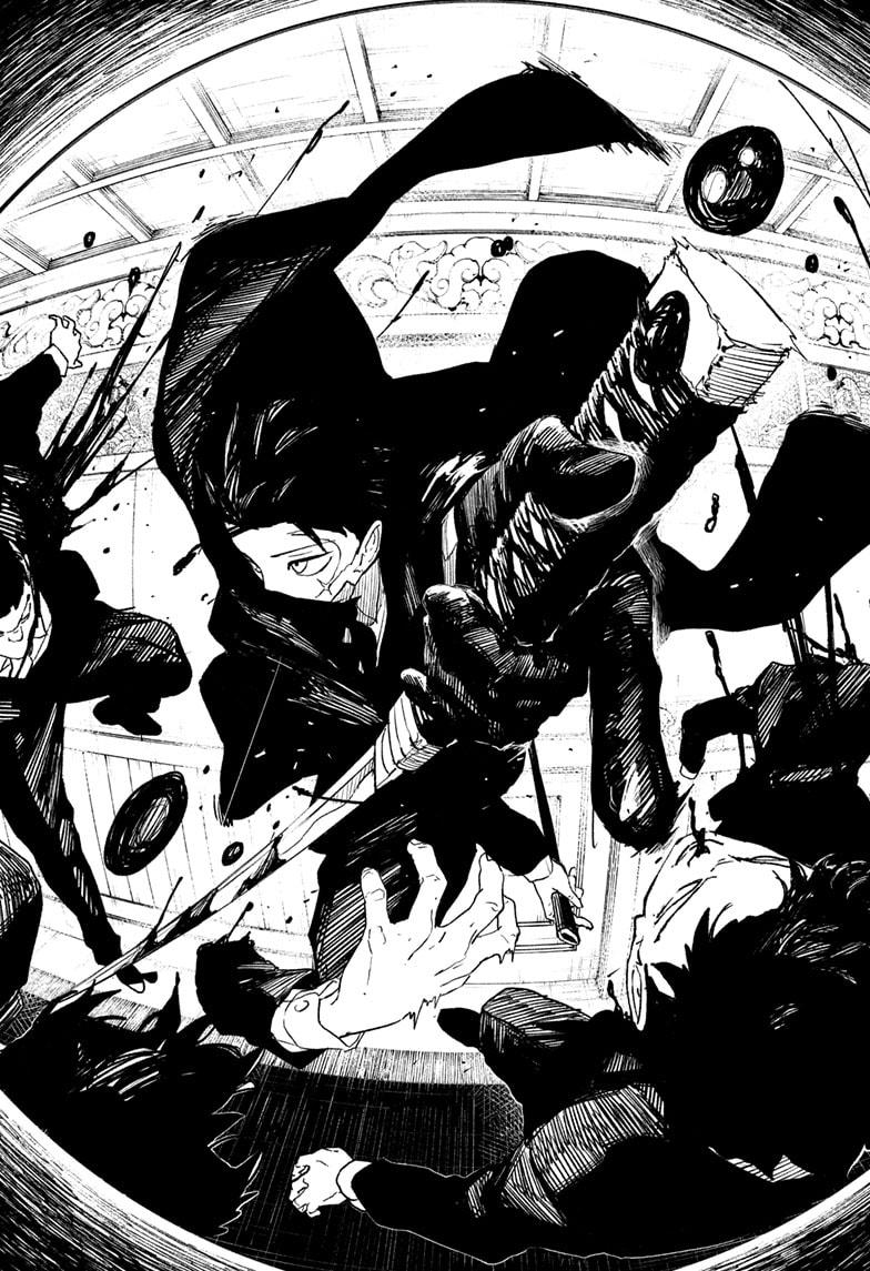 Kagurabachi Manga Chapter 67 page 14 - Kyoto Bloodshed Hotel