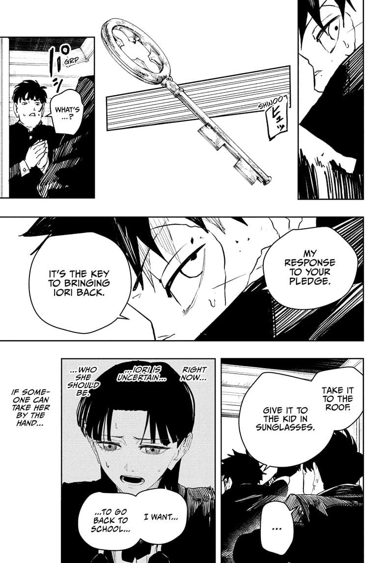 Kagurabachi Manga Chapter 69 page 15 - The Guy with the Scar