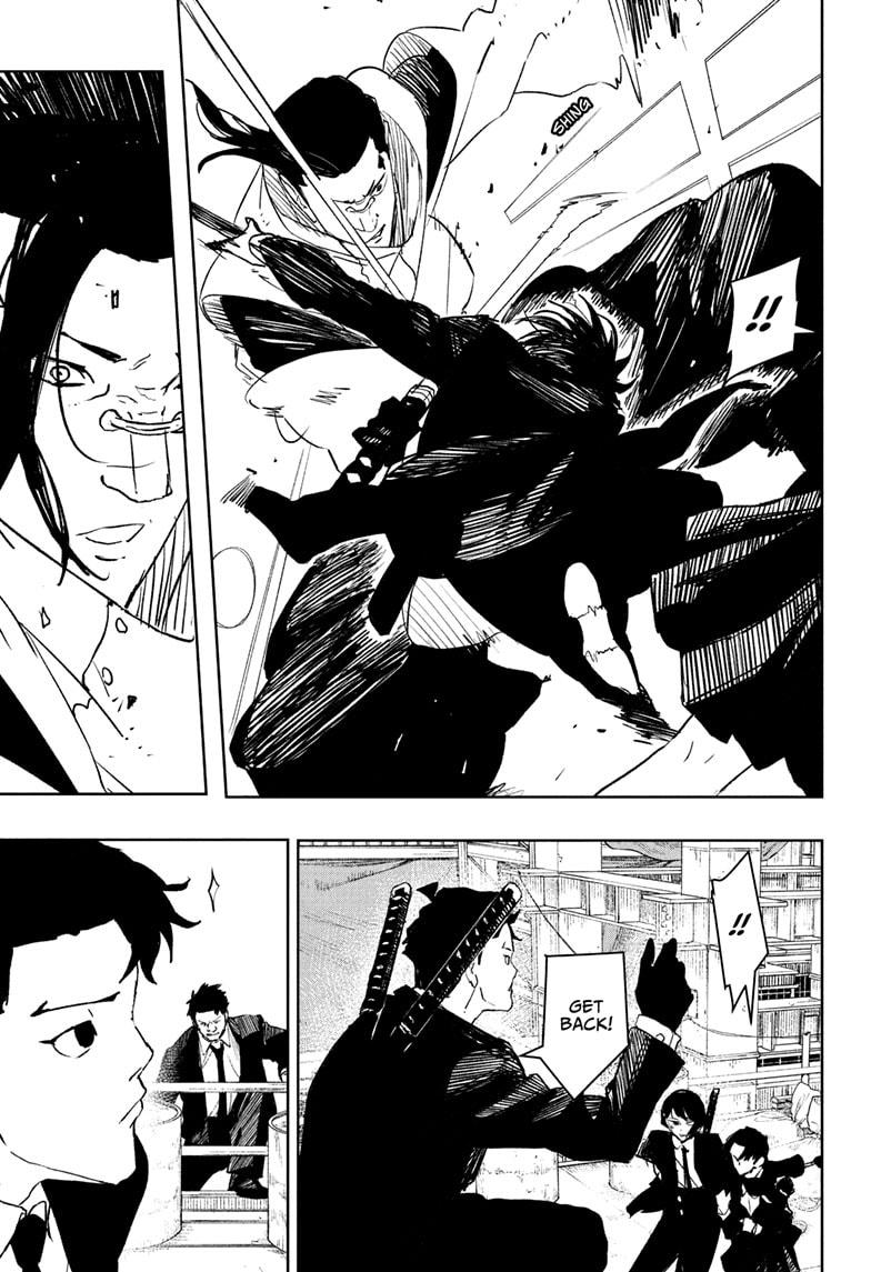 Kagurabachi Manga Chapter 69 page 3 - The Guy with the Scar