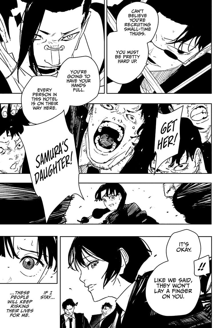 Kagurabachi Manga Chapter 69 page 5 - The Guy with the Scar