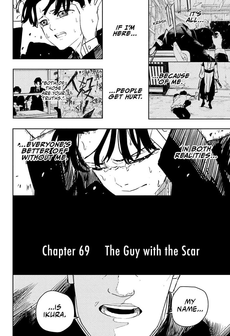 Kagurabachi Manga Chapter 69 page 6 - The Guy with the Scar