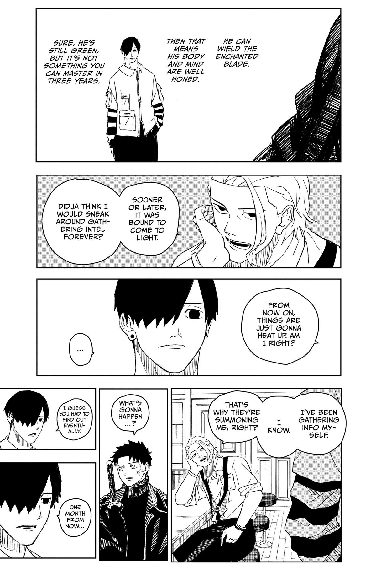 Kagurabachi Manga Chapter 7 page 12 - Smoke Signal